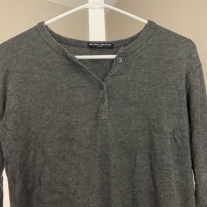 Dark grey brandy melville long sleeve